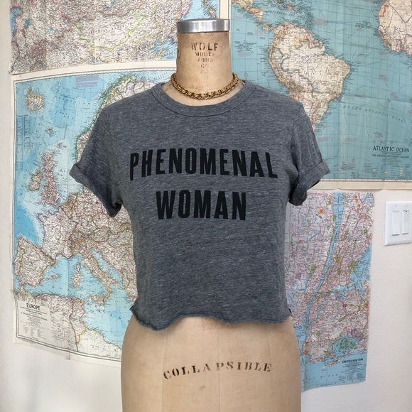 phenomenal woman Tops - Phenomenal Woman Action Campaign T-shirt cropped